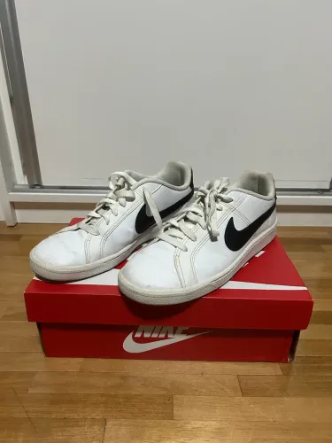 Tênis Nike Original Branco Preto Masculino Tam 40 + Caixa | Conservado