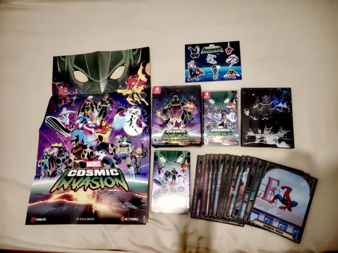 Marvel Cosmic Invasion Edição Deluxe Seminovo ? Completo e Conservado