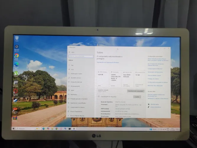 Computador De Mesa LG All-In-One (Tudo na Tela)