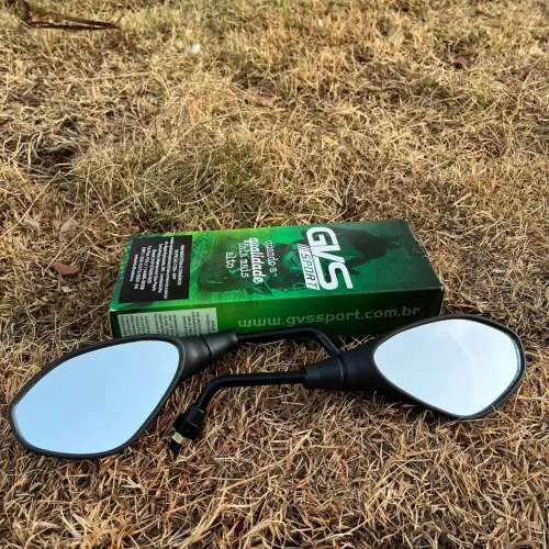 Mini Retrovisor de Moto F800 para Honda ou BMW