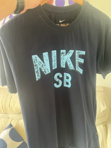 camisa Nike sb azul 