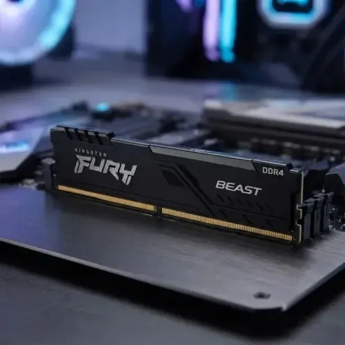 Memória RAM Kingston Fury Beast DDR4 8GB 3200MHz