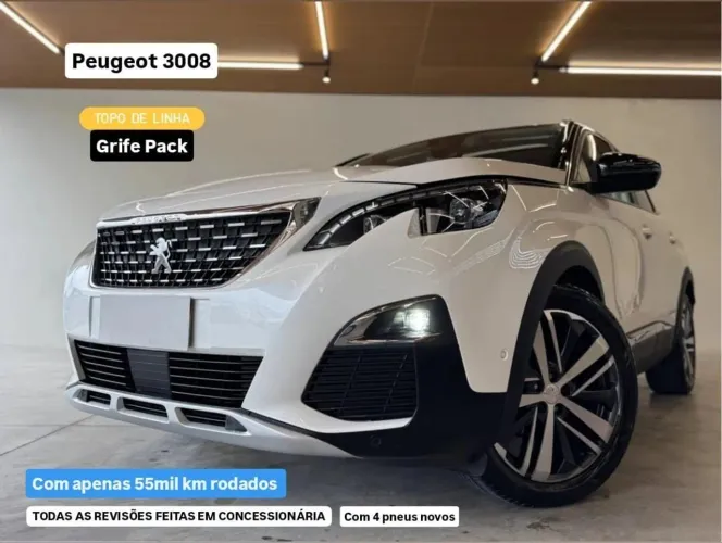 Peugeot 3008 Griffe Pack 1.6 Turbo 16V 5P Aut. 2020