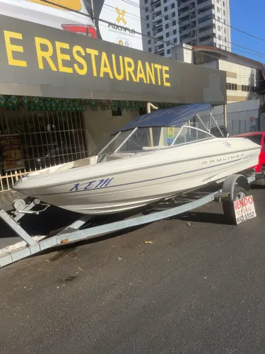 VENDO LANCHA BAYLAINE 160 MOTOR MERCURY 140. 2 TEMPOS ACEITO TROCA