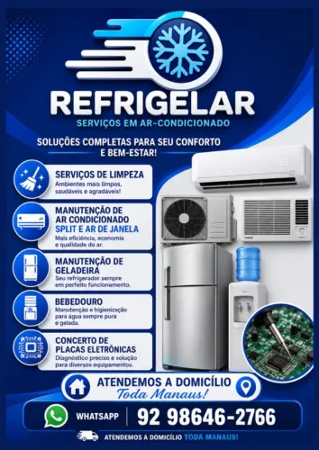 Lvagem e Manutenção de ar condicionado