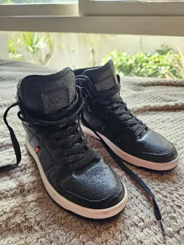 Tênis Levis Cano Alto Preto