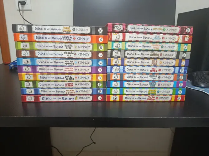 Coleção completa diário de um banana