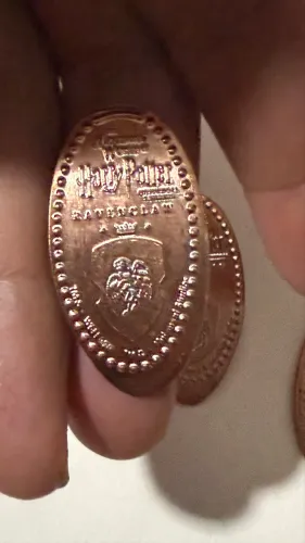 8 Moedas da Universal Harry Potter oficial 