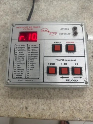Multi-timer para laboratório