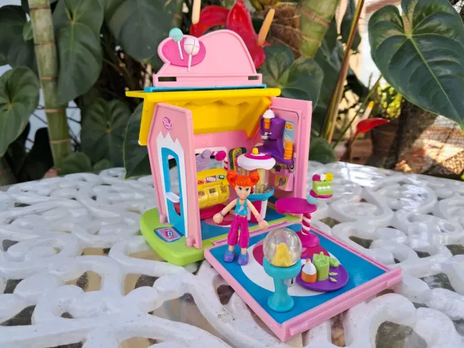 Polly Pocket Loja de Doces Magnetica