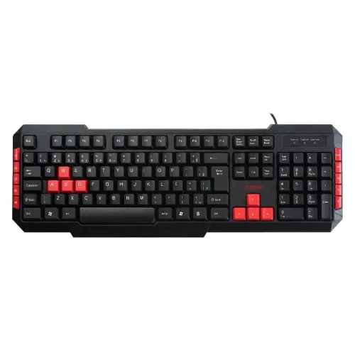 Teclado USB Goldentec GT TGaming Preto e Vermelho Frete Grátis