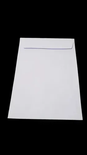 Envelope Branco 16x23 Pacote Com 50 Unidades Branco Lisa