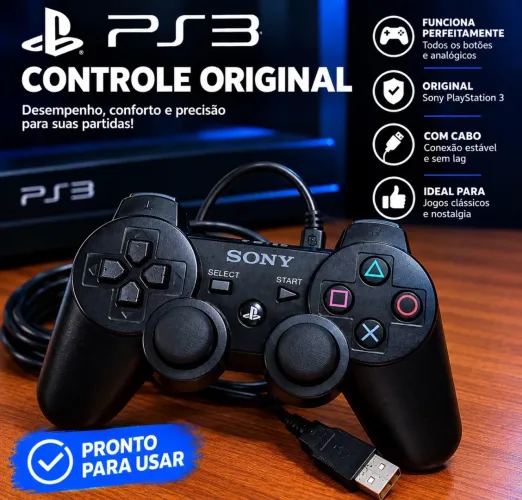 Controle Ps3 Seminovo