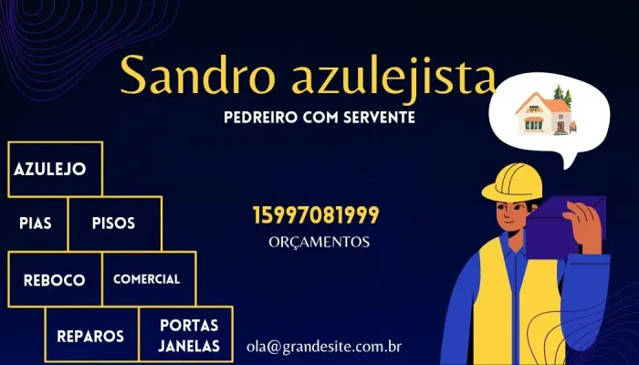 Pedreiro e reforma 