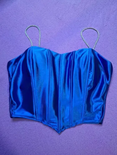 Cropped Corset com Bojo Novo