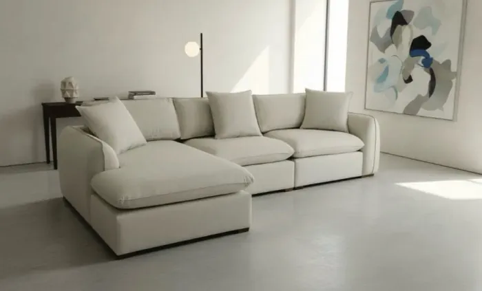Sofá com chaise lado esquerdo 1,75X3,10
