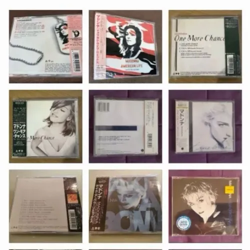 Madonna LOTE de CDs Singles Importados Japan/UK Edition