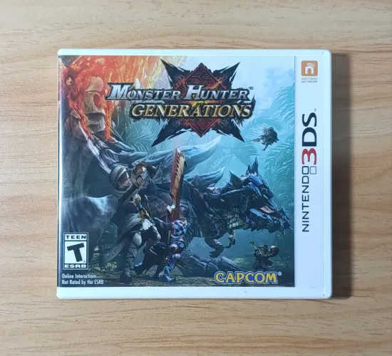 Jogo Monster Hunter Generations Nintendo 3ds Original