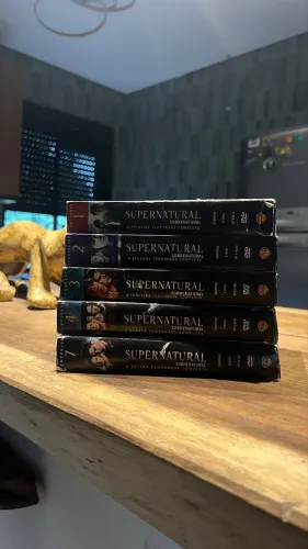 Box DVD Supernatural Sobrenatural Temporadas 1, 2, 3, 4 e 7 Original