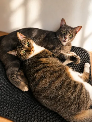 DOAÇÃO DE GATO DUPLA