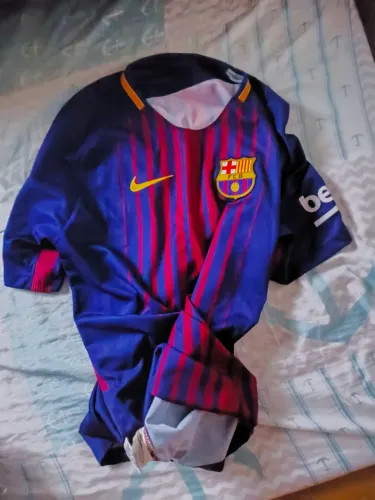 Camisa Oficial Nike Barcelona 2018. Tamanho grande