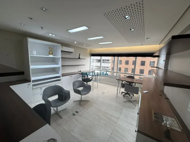 Alugo sala comercial no The Place com 32m², climatizada na Adrianópolis-Manaus/AM
