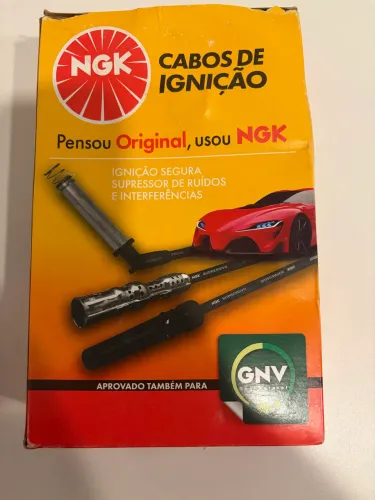 JOGO DE CABO DE VELAS NGK ORIGINAL GOL