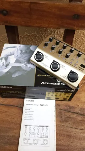 VE-8 PEDAL PARA CANTOR(A)  VOZ E VIOLÃO