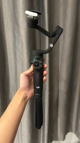 Kit completo para criação de conteúdo ? gimbal DJI + microfones sem fio Ulanzi