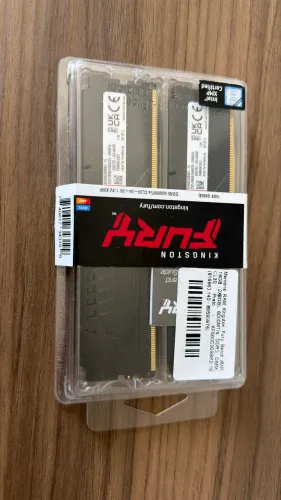 Memória ram 16gb 2x8gb DDR5 Hyperx Fury CL30 6000Mhz