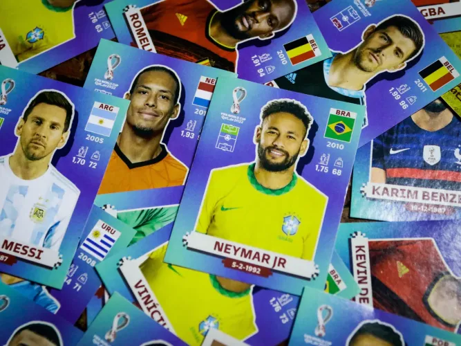Figurinhas avulsas Copa do Mundo 2022 - Leia a descrição.