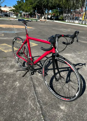 Bicicleta Speed Vicini Roubaix tam.54 Shimano 105 Alum/carbono Revisada