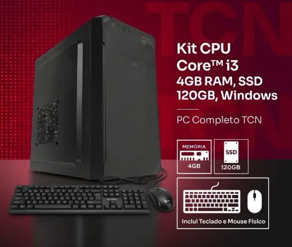 Pc Intel Core I3 Windows Completo *ENTREGA GRÁTIS*