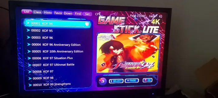 Game stick só o aparelho não tem acessórios