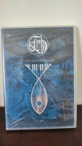 Fish - Fishheads Club  DVD duplo lacrado Marillion