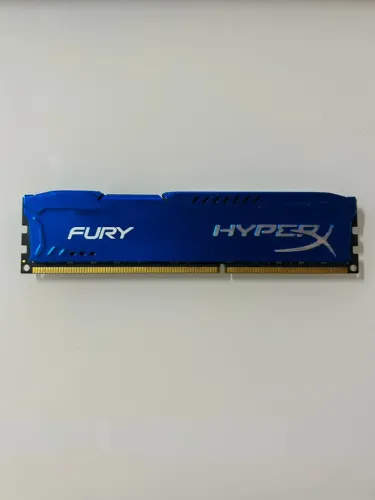 Memória RAM HyperX Fury Azul 8GB DDR3 1600MHz