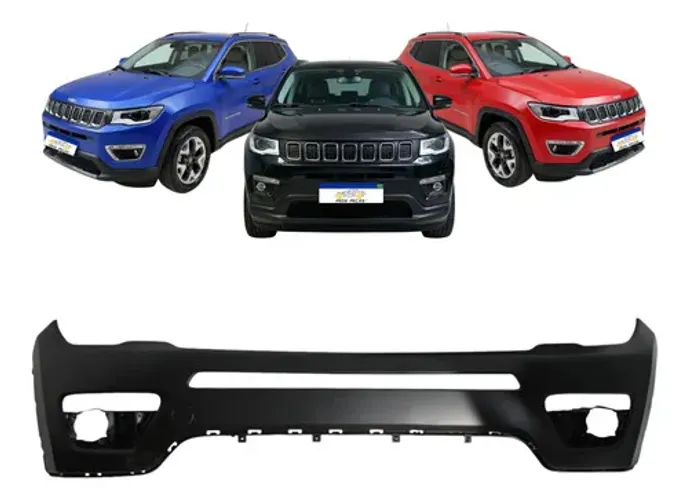 Parachoque Dianteiro Jeep Compass 2017 2018 2019 2020 2021 