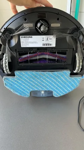 Robô Aspirador Samsung POWERbot-E VR05R5050WK | Aspira e Passa Pano + Extras