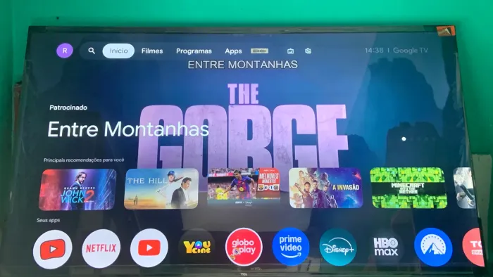 TV SMART TCL 55? 4K BORDA INFINITA ZERADA NO PLÁSTICO 