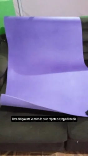 Vendo tapete de yoga 80 reais ponta grossa