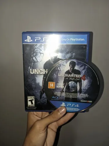 UNCHARTED 4 -MIDIA FISICA- PS4