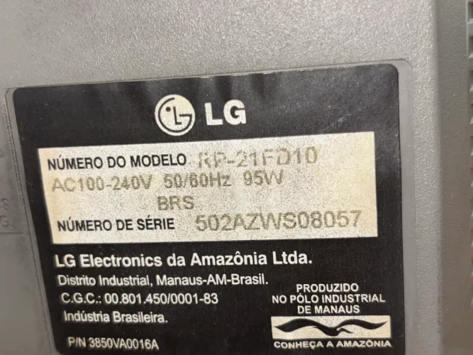 TV de tubo LG Flatron 21