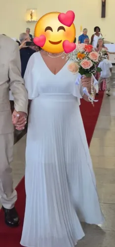 Vestido de noiva - casamento civil