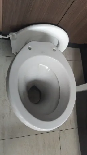 Vaso Sanitário Logasa Parati Cinza Claro + Assento de Brinde
