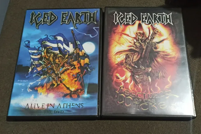 Combo DVDs Iced Earth