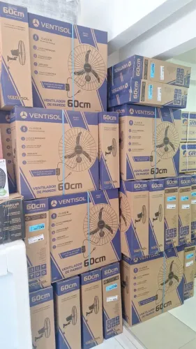 Ventilador de Parede 60 CM BIVOLT VENTISOL NOVO