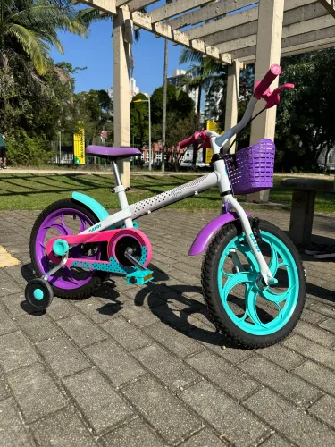 Bicicleta Infantil Aro 16 Menina Caloi Ceci