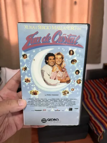 Fita VHS Xuxa - Lua de Cristal