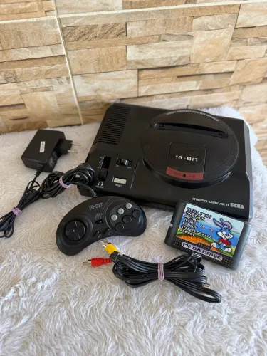 Sega Mega Drive II Tectoy com cartucho 7 in 1 ( faço envio )