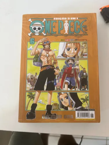 Mangá One Piece edição 3 em 1 vol 6
